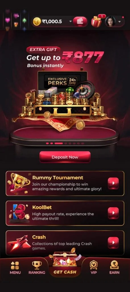 IR7 Android game lobby